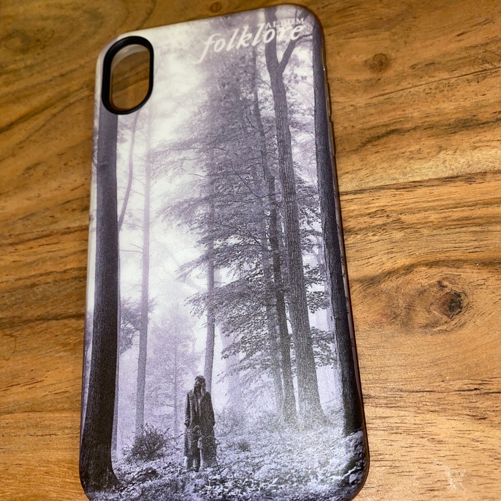 Taylor Swift Folklore IPhone XS case